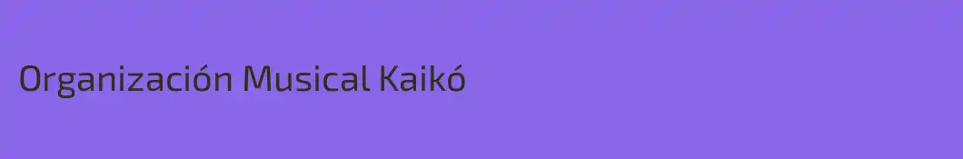Organización Musical Kaikó